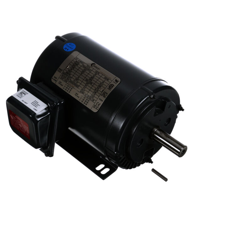 General Purpose Motor, 2 HP, 3 Ph, 60 Hz, 208-230/460 V, 3600 RPM, 145T Frame, ODP