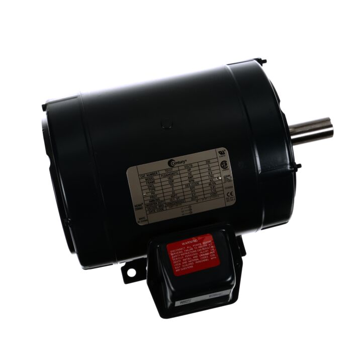 General Purpose Motor, 3 HP, 3 Ph, 60 Hz, 200 V, 1800 RPM, 182T Frame, ODP