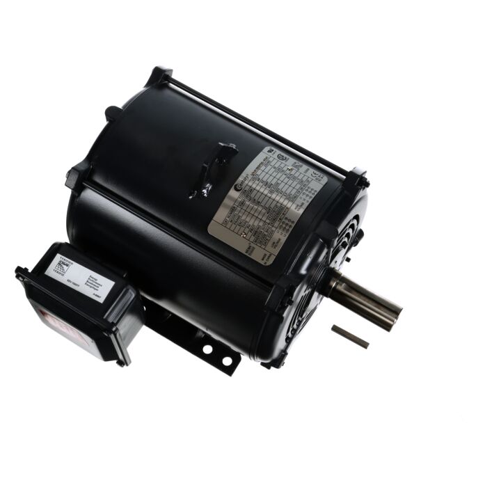 General Purpose Motor, 5 HP, 3 Ph, 60 Hz, 230/460 V, 1800 RPM, 184T Frame, ODP