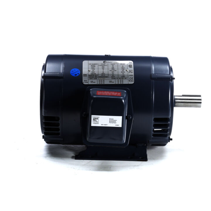 General Purpose Motor, 5 HP, 3 Ph, 60 Hz, 208-230/460 V, 1800 RPM, 184T Frame, ODP