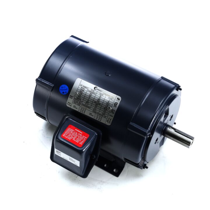 General Purpose Motor, 5 HP, 3 Ph, 60 Hz, 208-230/460 V, 1800 RPM, 184T Frame, ODP