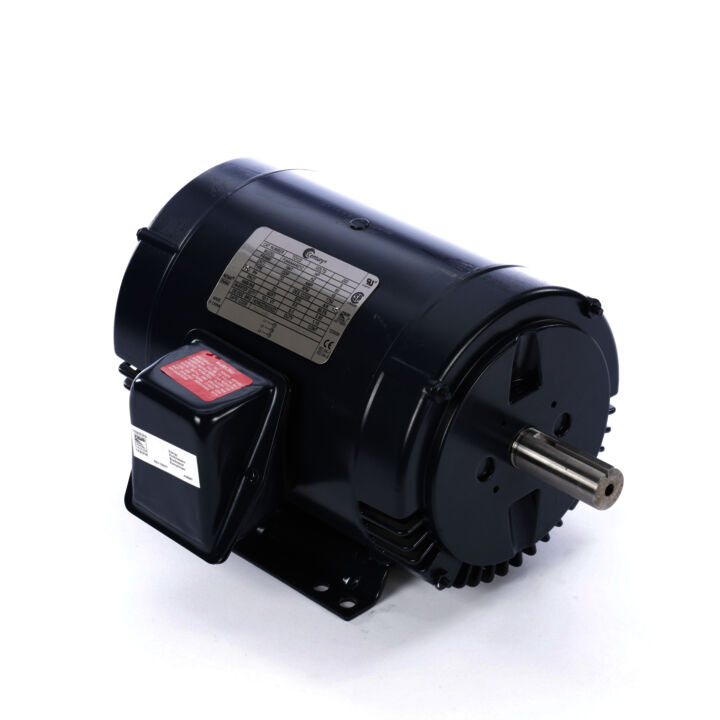 General Purpose Motor, 5 HP, 3 Ph, 60 Hz, 230/460 V, 3600 RPM, 182T Frame, ODP