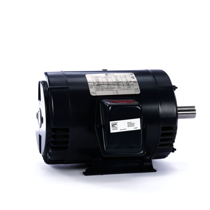 General Purpose Motor, 5 HP, 3 Ph, 60 Hz, 200 V, 1800 RPM, 184T Frame, ODP