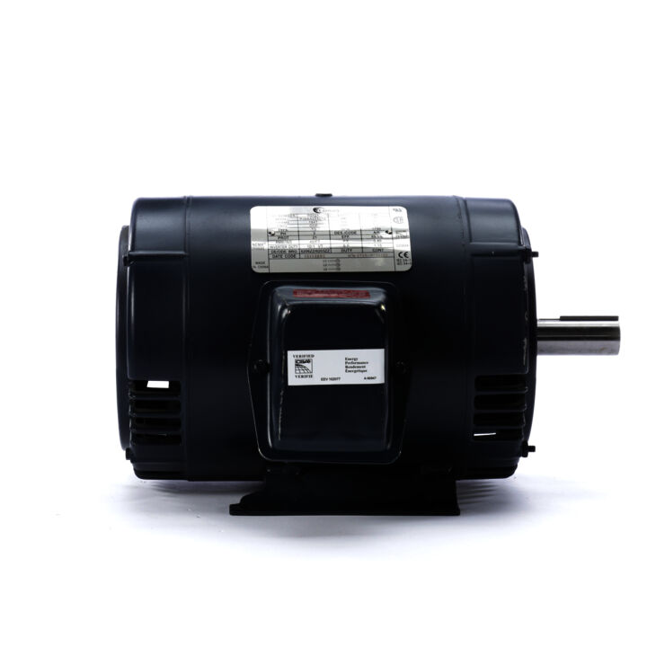 General Purpose Motor, 5 HP, 3 Ph, 60 Hz, 575 V, 1800 RPM, 184T Frame, ODP