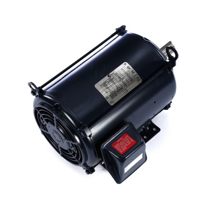 General Purpose Motor, 7.5 HP, 3 Ph, 60 Hz, 200 V, 1800 RPM, 213T Frame, ODP