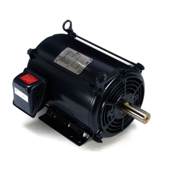 General Purpose Motor, 7 1/2 HP, 3 Ph, 60 Hz, 575 V, 1800 RPM, 213T Frame, DP