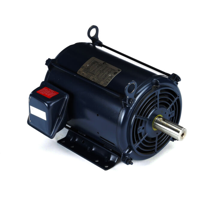 General Purpose Motor, 15 HP, 3 Ph, 60 Hz, 230/460 V, 3600 RPM, 215T Frame, DP