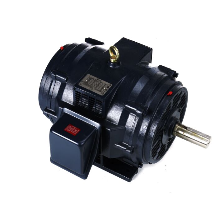 General Purpose Motor, 40 HP, 3 Ph, 60 Hz, 200 V, 1800 RPM, 324T Frame, ODP