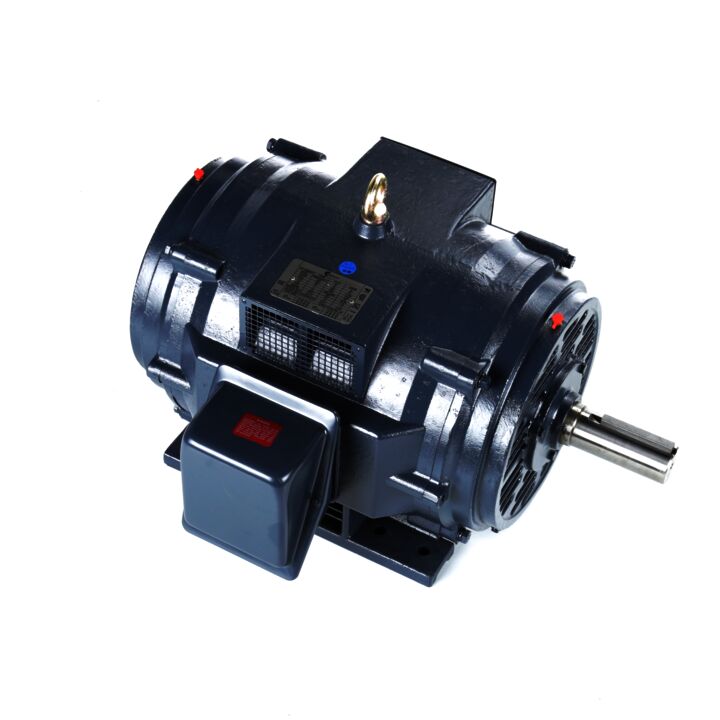 General Purpose Motor, 50 HP, 3 Ph, 60 Hz, 208-230/460 V, 1800 RPM, 326T Frame, DP