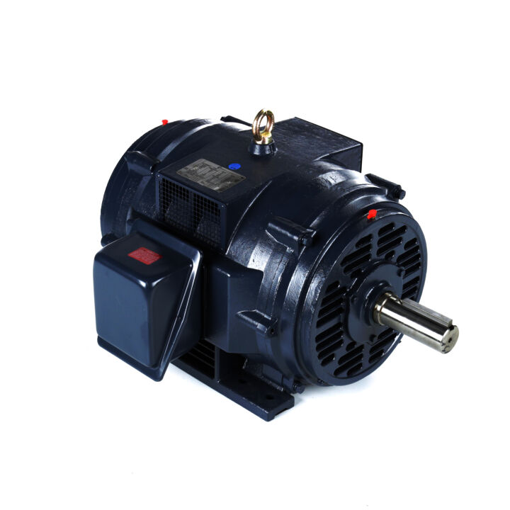 General Purpose Motor, 50 HP, 3 Ph, 60 Hz, 208-230/460 V, 1800 RPM, 326T Frame, DP