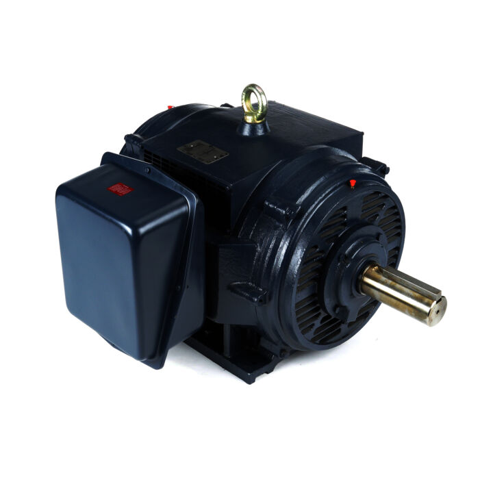 General Purpose Motor, 60 HP, 3 Ph, 60 Hz, 208-230/460 V, 1800 RPM, 364T Frame, DP