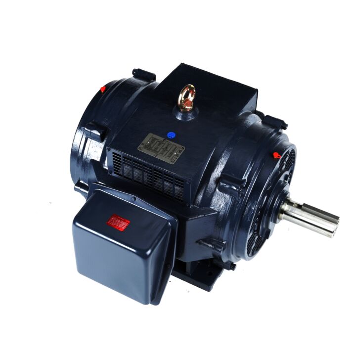 General Purpose Motor, 60 HP, 3 Ph, 60 Hz, 200 V, 1800 RPM, 364T Frame, ODP