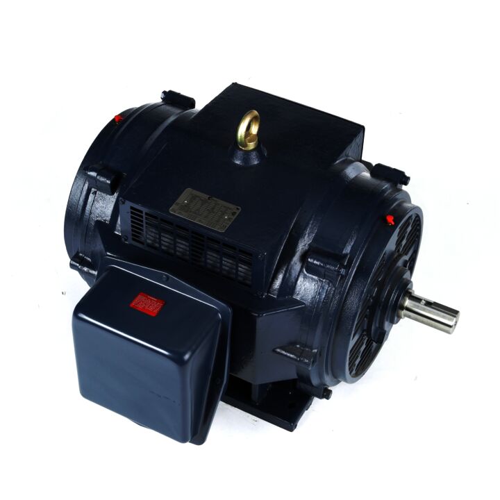 General Purpose Motor, 100 HP, 3 Ph, 60 Hz, 208-230/460 V, 3600 RPM, 365TS Frame, DP