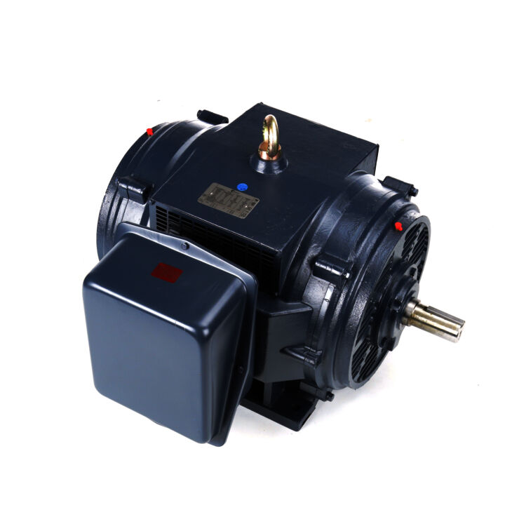 General Purpose Motor, 125 HP, 3 Ph, 60 Hz, 230/460 V, 3600 RPM, 404TS Frame, DP