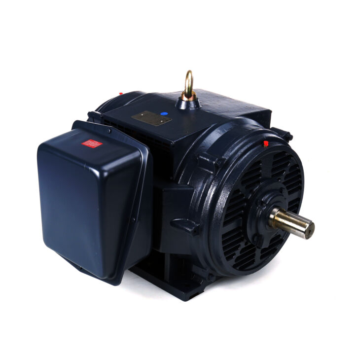 General Purpose Motor, 125 HP, 3 Ph, 60 Hz, 230/460 V, 3600 RPM, 404TS Frame, DP