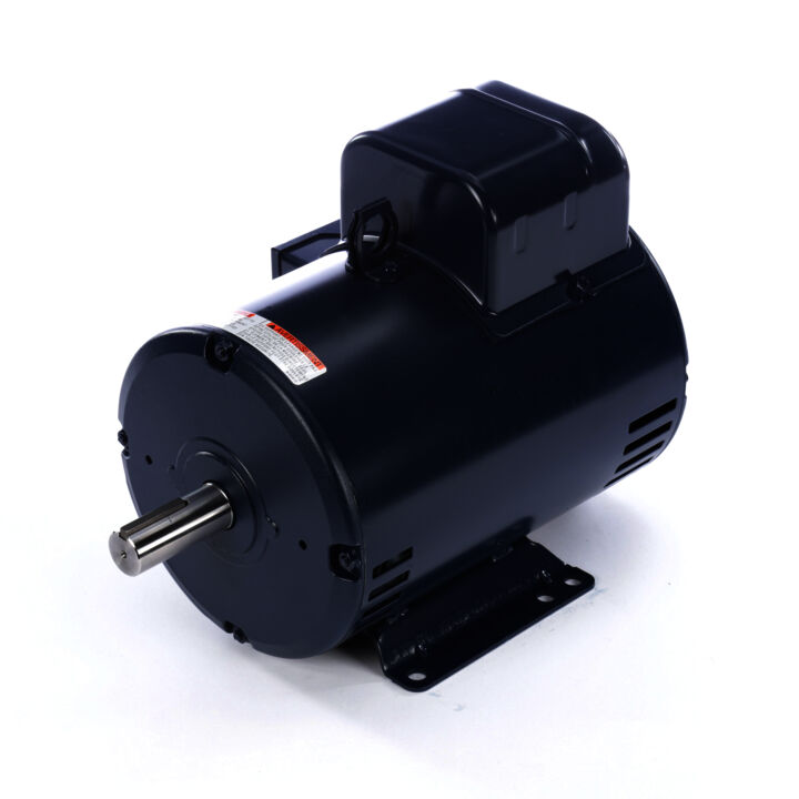 General Purpose Motor, 5 HP, 1 Ph, 60 Hz, 208-230 V, 1800 RPM, 184T Frame, ODP