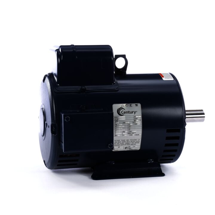 General Purpose Motor, 5 HP, 1 Ph, 60 Hz, 208-230 V, 1800 RPM, 184T Frame, ODP