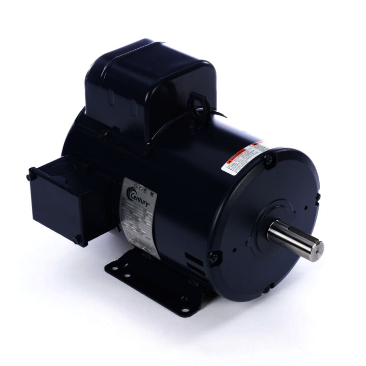 General Purpose Motor, 5 HP, 1 Ph, 60 Hz, 208-230 V, 1800 RPM, 184T Frame, ODP