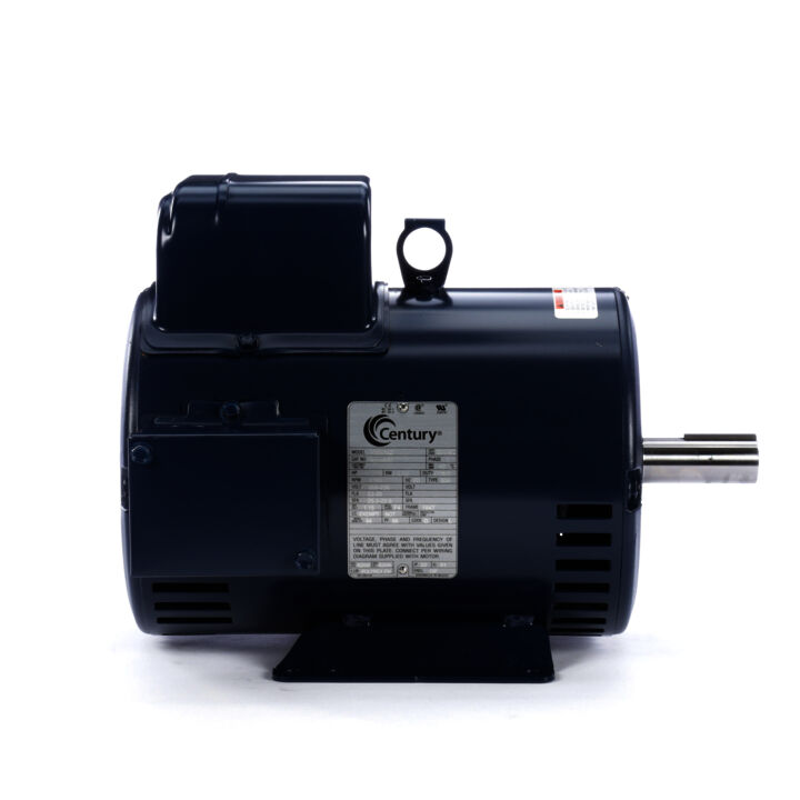 Air Compressor Motor, 5 HP, 1 Ph, 60 Hz, 208-230 V, 1800 RPM, 184T Frame, DP