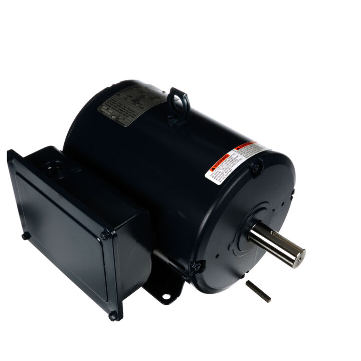 General Purpose Motor, 3 HP, 1 Ph, 60 Hz, 115/208-230 V, 3600 RPM, 182T Frame, ODP