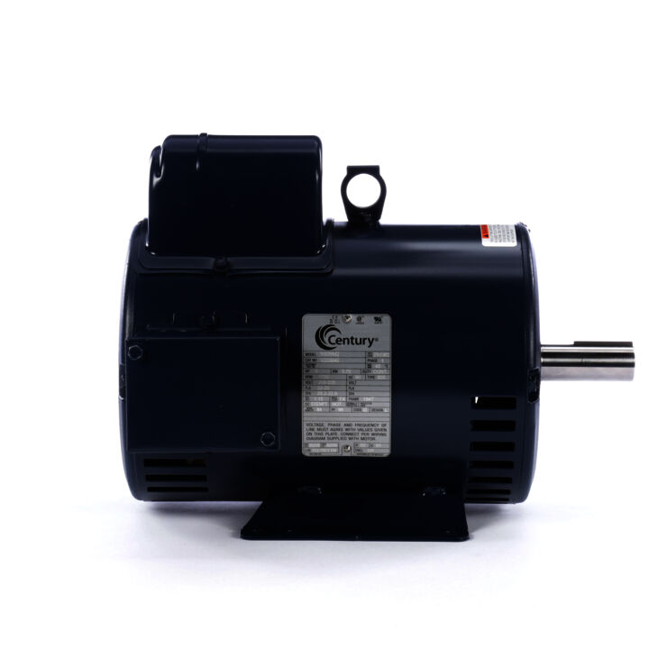 General Purpose Motor, 5 HP, 1 Ph, 60 Hz, 208-230 V, 1800 RPM, 184T Frame, ODP