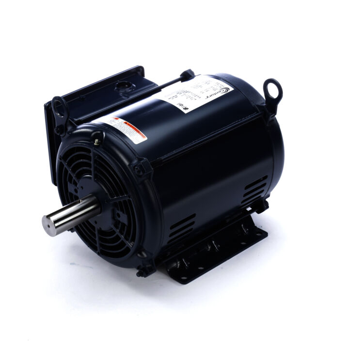 General Purpose Motor, 7.5 HP, 1 Ph, 60 Hz, 208-230 V, 3600 RPM, 213T Frame, ODP