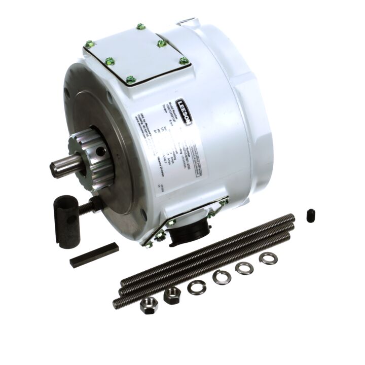 6 LB-FT COUPLER BRAKE.56C/143/5TC.NEMA4X/IP55/BISSC.575V.1PH.ALUM