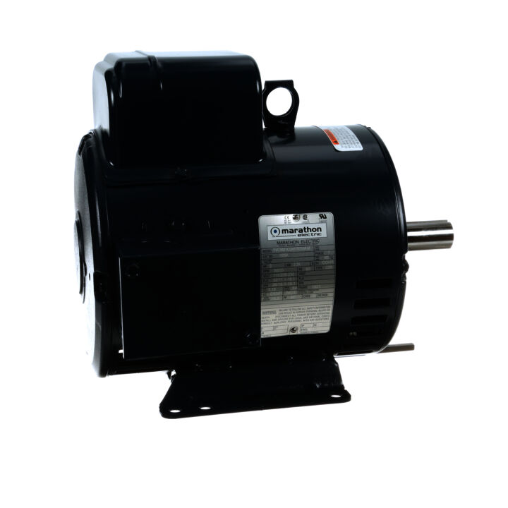 General Purpose Motor, 3 HP, 1 Ph, 60 Hz, 115/208-230 V, 3600 RPM, 182T Frame, DP