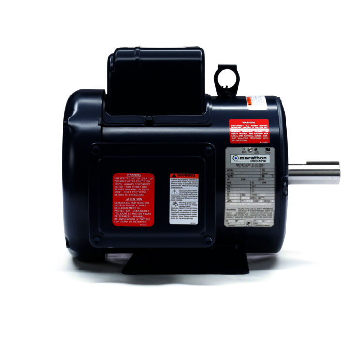 General Purpose Farm Duty Motor, 2 HP, 1 Ph, 60 Hz, 115/230 V, 1800 RPM, 182T Frame, TEFC