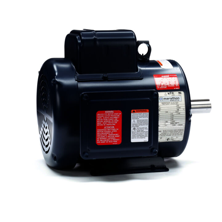 General Purpose Farm Duty Motor, 2 HP, 1 Ph, 60 Hz, 115/230 V, 1800 RPM, 182T Frame, TEFC