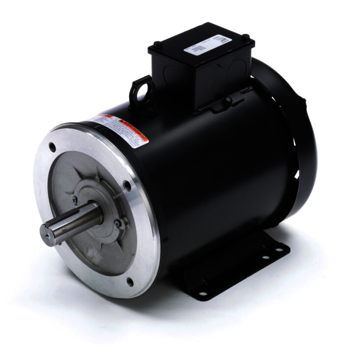 Speed Ratio Motor, 3 HP, 3 Ph, 60 Hz, 230/460 V, 1800 RPM, 182TC Frame, TEFC