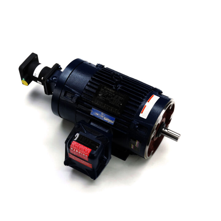 Explosion Proof Motor, 3 HP, 3 Ph, 60 Hz, 230/460 V, 1800 RPM, 182TC Frame, EPNV