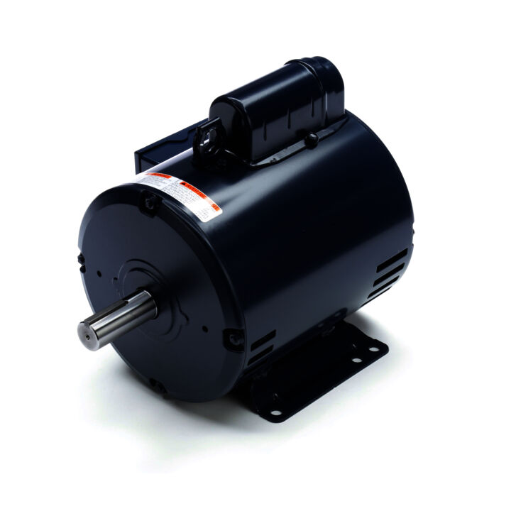 General Purpose Motor, 2 HP, 1 Ph, 60 Hz, 115/208-230 V, 1800 RPM, 182T Frame, DP