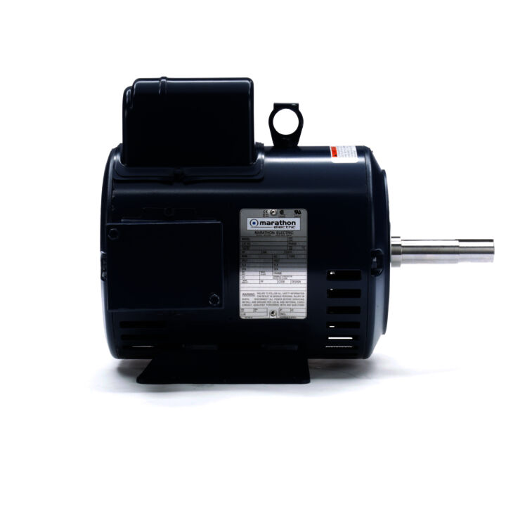 Close-Coupled Pump Motor, 3 HP, 1 Ph, 60 Hz, 115/230 V, 3600 RPM, 182JM Frame, DP