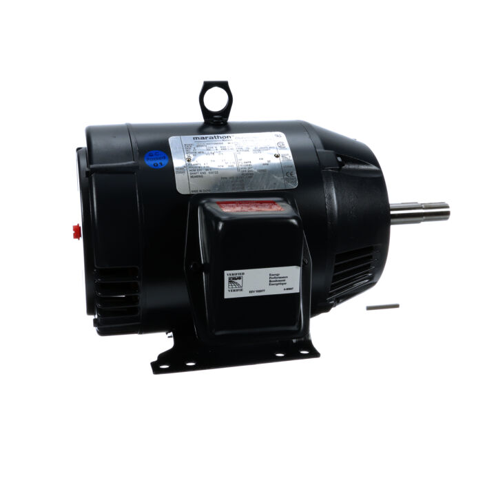 Close-Coupled Pump Motor, 5 HP, 3 Ph, 60 Hz, 575 V, 3600 RPM, 182JM Frame, DP