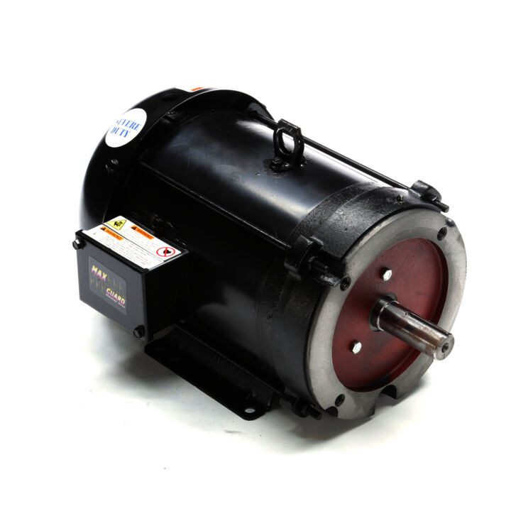 Fan & Blower Motor, 3 HP, 3 Ph, 90 Hz, 230/460 V, 1800 RPM, 182TC Frame, TEFC