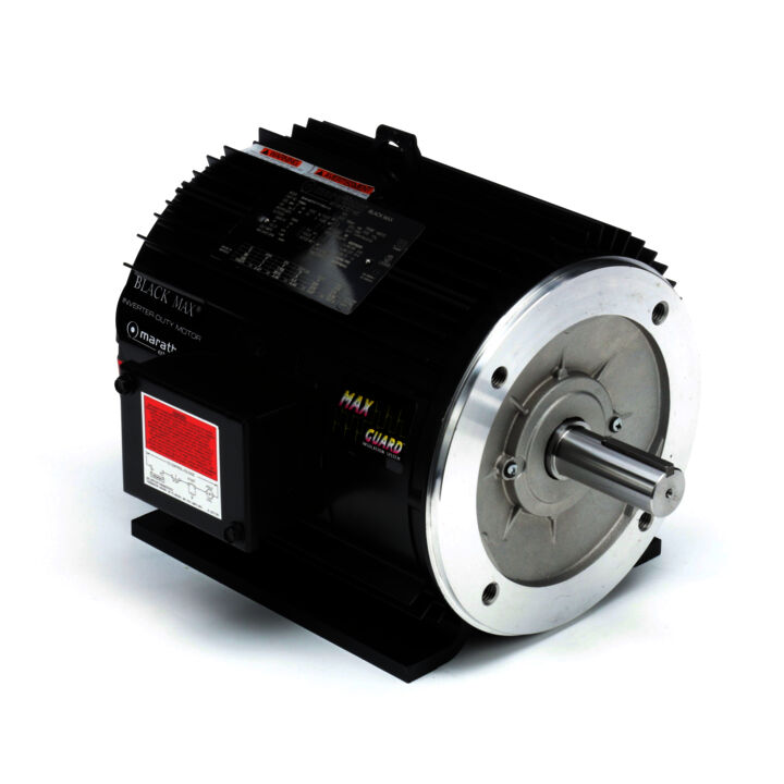 Speed Ratio Motor, 3 HP, 3 Ph, 60 Hz, 575 V, 1800 RPM, 182TC Frame, TENV