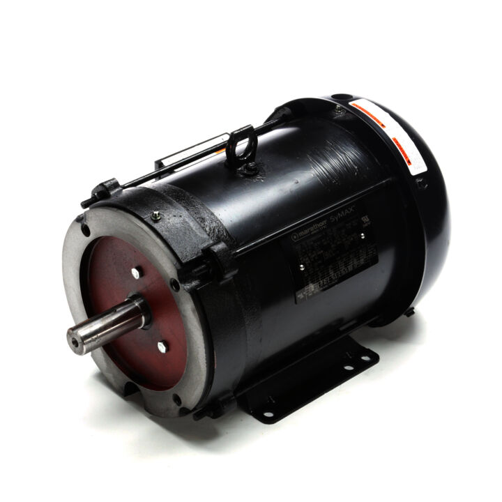 Fan & Blower Motor, 3 HP, 3 Ph, 90 Hz, 230/460 V, 1800 RPM, 182TC Frame, TEFC