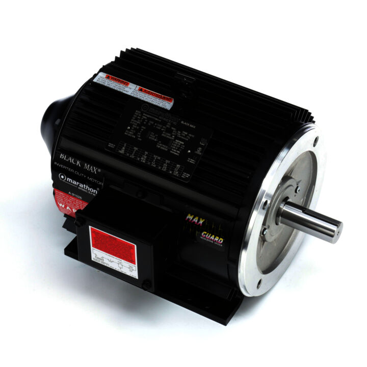 Speed Ratio Motor, 3 HP, 3 Ph, 60 Hz, 575 V, 1800 RPM, 182TC Frame, TENV