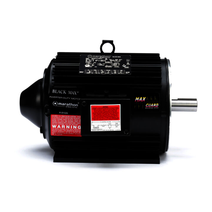 Speed Ratio Motor, 3 HP, 3 Ph, 60 Hz, 230/460 V, 1800 RPM, 182TC Frame, TENV