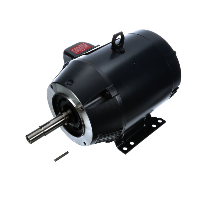 Close-Coupled Pump Motor, 5 HP, 3 Ph, 60 Hz, 575 V, 3600 RPM, 182JM Frame, DP