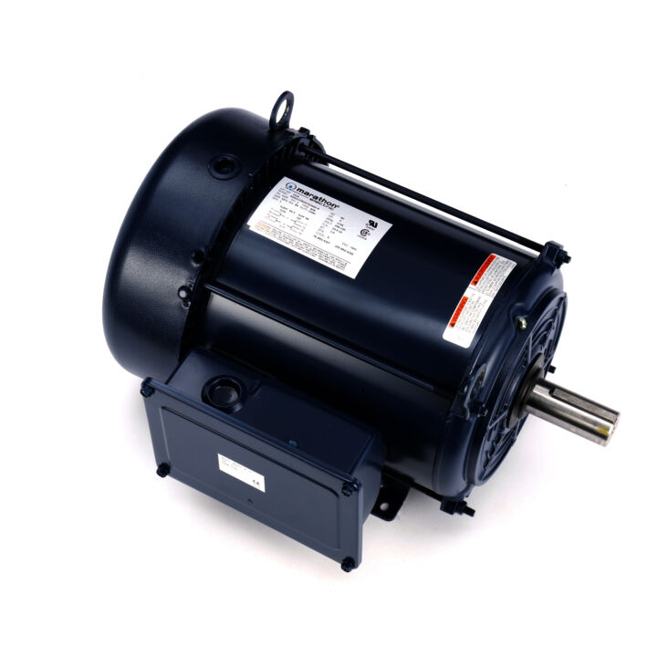 Brake Motor, 3 HP, 3 Ph, 60 Hz, 230/460 V, 1800 RPM, 182TC Frame, TENV