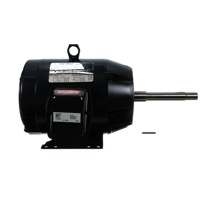 Close-Coupled Pump Motor, 5 & 3 HP, 3 Ph, 60 & 50 Hz, 230/460 & 190/380 V, 3600 & 3000 RPM, 182JP Frame, DP