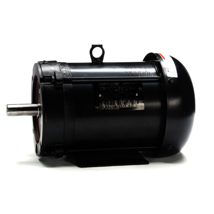 Fan & Blower Motor, 3 HP, 3 Ph, 90 Hz, 230/460 V, 1800 RPM, 182TC Frame, TEFC