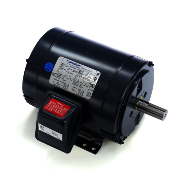General Purpose Motor, 5 & 3 HP, 3 Ph, 60 & 50 Hz, 230/460 & 190/380 V, 3600 & 3000 RPM, 182T Frame, DP
