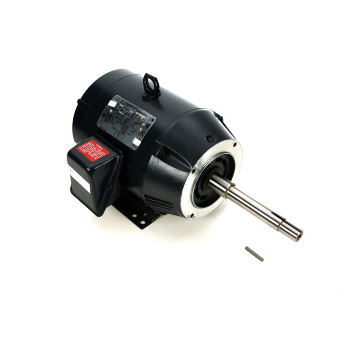 Close-Coupled Pump Motor, 3 HP, 3 Ph, 60 Hz, 575 V, 1800 RPM, 182JP Frame, DP