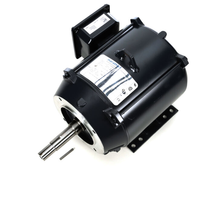 Close-Coupled Pump Motor, 5 HP, 3 Ph, 60 Hz, 575 V, 3600 RPM, 182JM Frame, DP