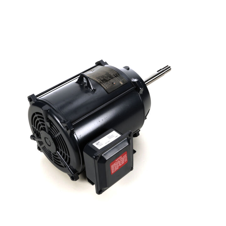 Close-Coupled Pump Motor, 5 & 3 HP, 3 Ph, 60 & 50 Hz, 230/460 & 190/380 V, 3600 & 3000 RPM, 182JP Frame, DP