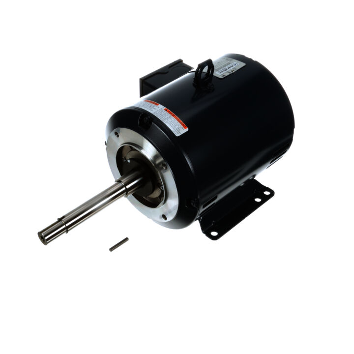Close-Coupled Pump Motor, 5 & 3 HP, 3 Ph, 60 & 50 Hz, 230/460 & 190/380 V, 3600 & 3000 RPM, 182JP Frame, DP