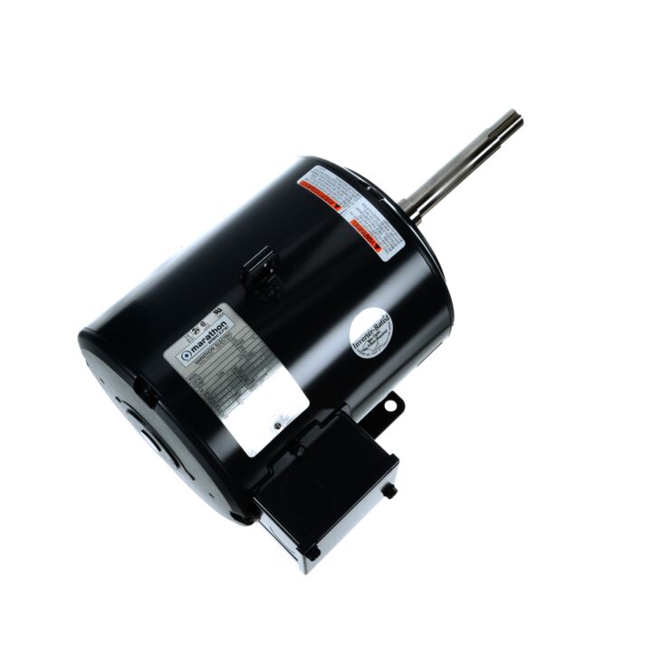 Close-Coupled Pump Motor, 5 & 3 HP, 3 Ph, 60 & 50 Hz, 230/460 & 190/380 V, 3600 & 3000 RPM, 182JP Frame, DP